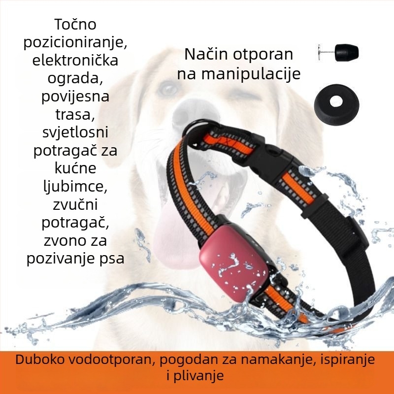 Loki za kućne ljubimce – za štenad, mačke i lovačke pse – anti-izgubavanje, pametni daljinski satelit, Android kompatibilan