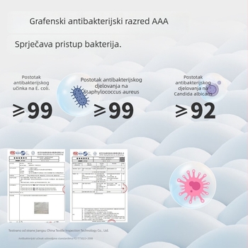 Dječje hlače s grafenom – zimske tople hlače s unutarnjom flecom, poliester-spandeks mješavina s prugama, srednje visoki struk