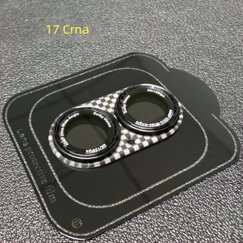 Film za leću za iPhone 17 Pro Max – Kevlar, Anti‑refleks, Kaljeno staklo, Protiv otiska prstiju