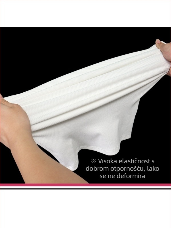 Proljetno-jesenski top bez rukava za slojevito odijevanje ili nošenje kao vanjski komad, pleteni s rebrastom pamukom i čipkom, svestran i moderan