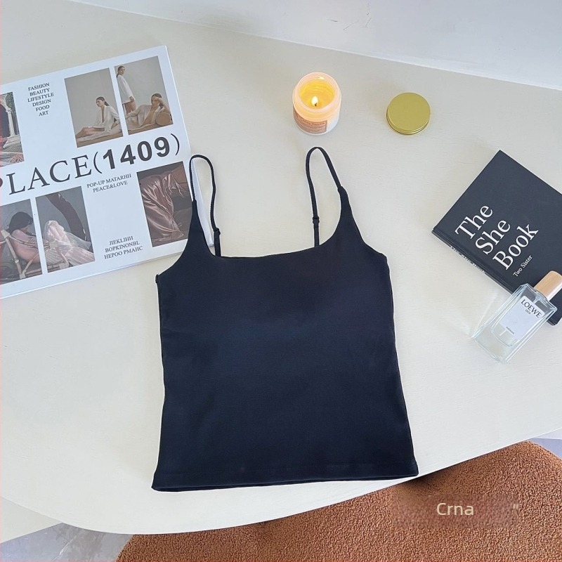 Ženski top od pamuka s unutarnjom postavom, korejskog stila uski kroj, 90–95% pamuk, gustoća 201–250 g/m²