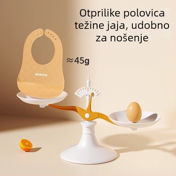 Silikonska baveta za bebe – prehrambeni silikon, vodootporna i otporna na prljavštinu, Star Emperor, pogodna za bebe i malu djecu, sigurnosna razina A