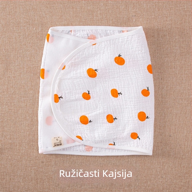 Swaddle od 100% pamuka za bebe – Cotton Fable, Cartoon uzorak, za ljeto, proljeće i jesen, za dojenčad i djecu 1–3 godine
