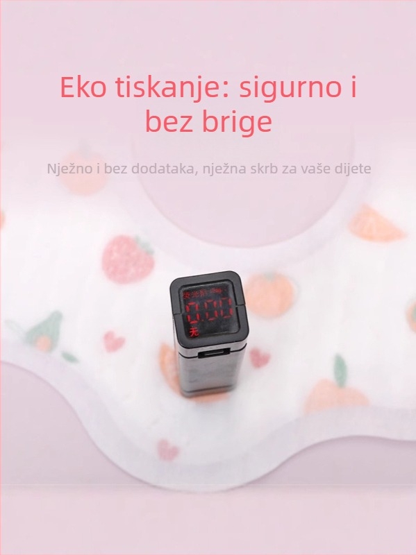 Rotirajući vodootporni salivni ubrus za bebe, pamuk, sigurnost razred A, za novorođenčad do 1 godine