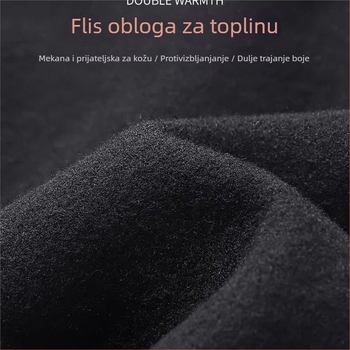 Ženski set za skijanje – brzosušeći bazni sloj s fleece podstavom – prozračan, zimske aktivnosti na otvorenom