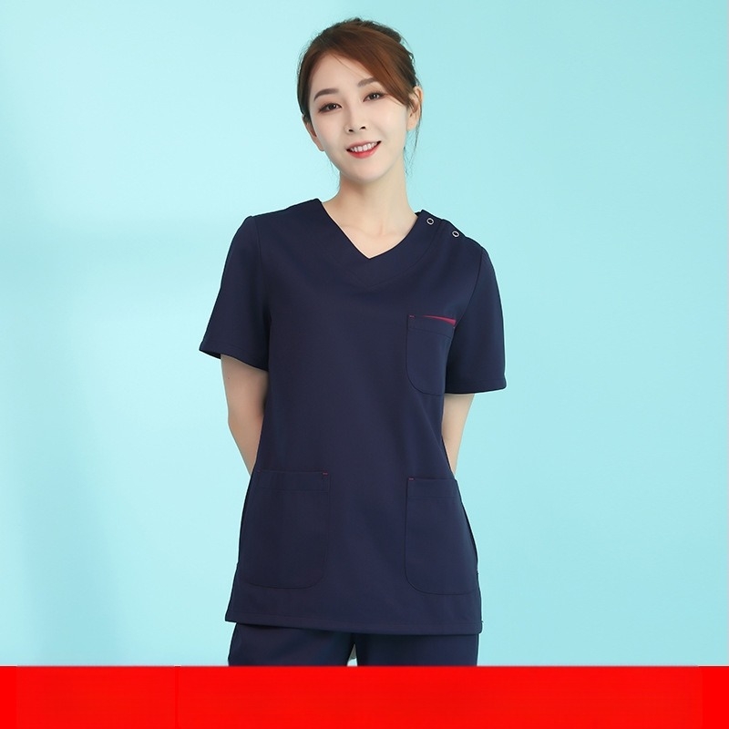 Scrub set za dentalno/medical osoblje | unisex, upija vlagu, hlače 3/4 dužine, kratkih rukava, poliester 95%+