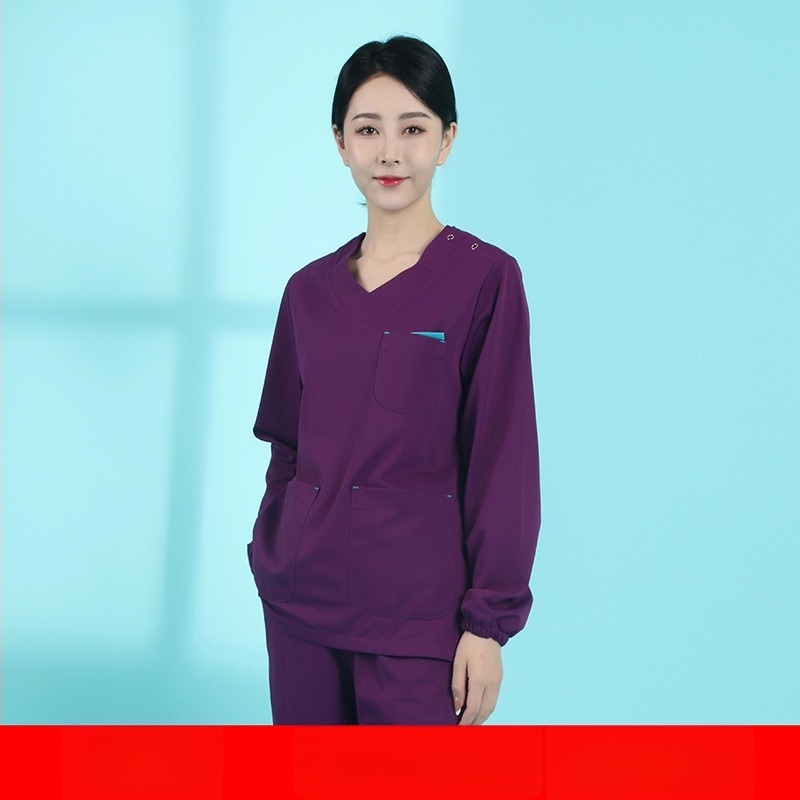 Scrub set za dentalno/medical osoblje | unisex, upija vlagu, hlače 3/4 dužine, kratkih rukava, poliester 95%+