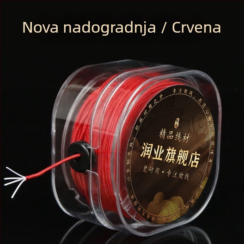 Elastični konac za navlačenje perli na narukvice, ručno pleten, jednostavan stil, plemenit uzorak