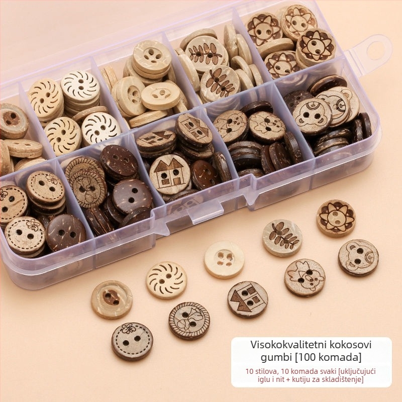 Drveni gumbi za djecu – moderan i svestran dizajn za košulje (Brand: Press fen; Zaliha: na skladištu; Sezona: ljeto 2021)
