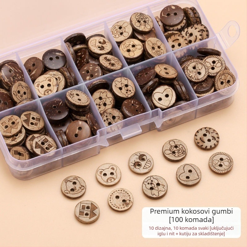 Drveni gumbi za djecu – moderan i svestran dizajn za košulje (Brand: Press fen; Zaliha: na skladištu; Sezona: ljeto 2021)