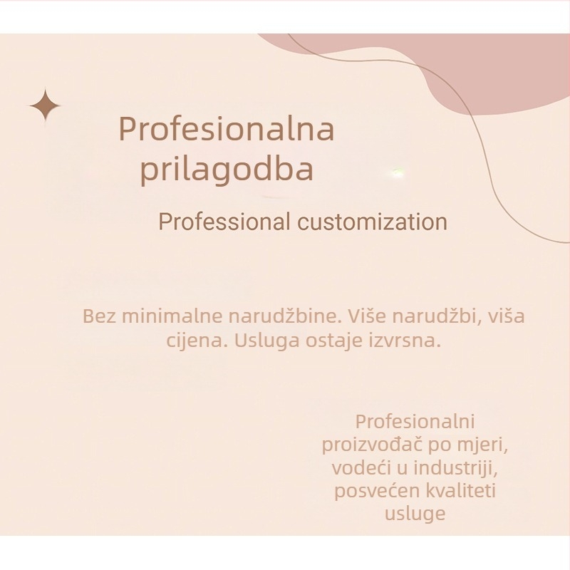 Bez rukava radna pregača, otporna na mrlje, Cowboy materijal, jednobojni uzorak