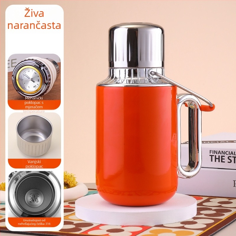 Meng yao termos boca, casual stil (316 nehrđajući čelik; izolacija 6-12 sati; moguć tisak logotipa)