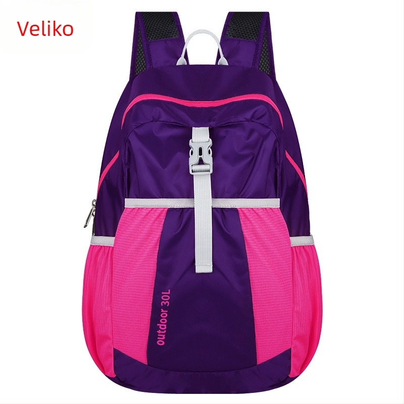 Sklopivi lagani ruksak, 20-35L, Unisex, Putovanje za odmor