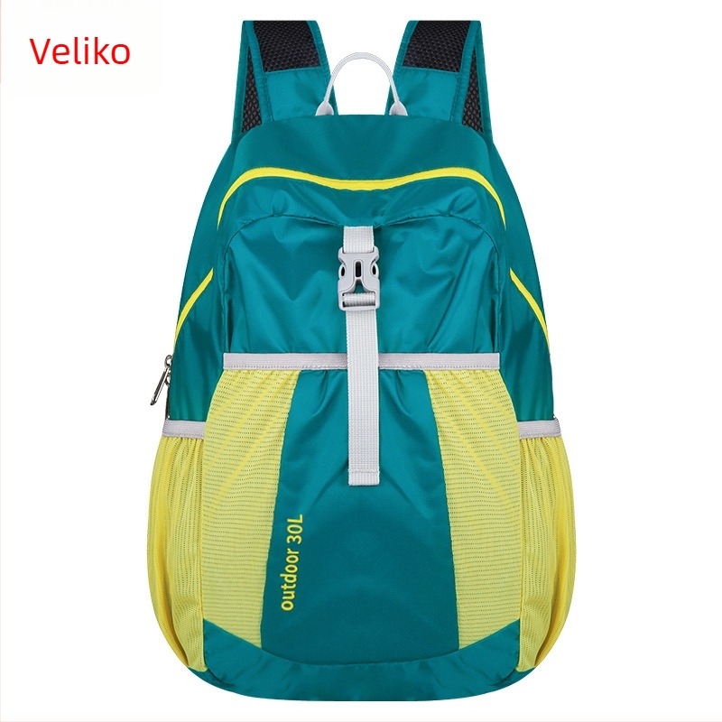 Sklopivi lagani ruksak, 20-35L, Unisex, Putovanje za odmor