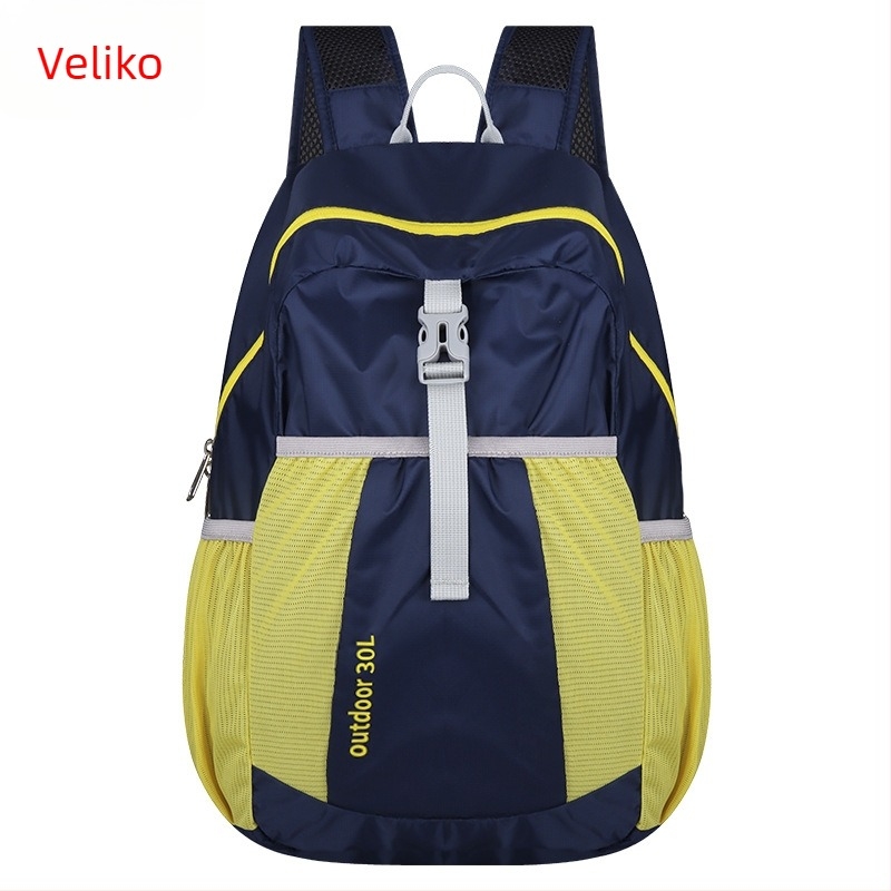 Sklopivi lagani ruksak, 20-35L, Unisex, Putovanje za odmor