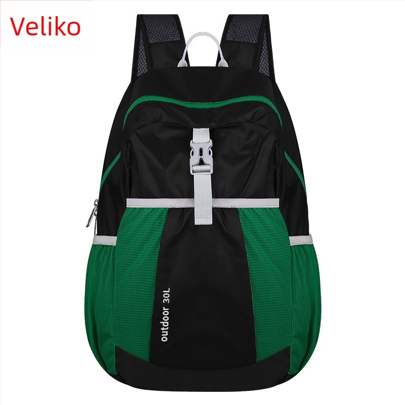 Sklopivi lagani ruksak, 20-35L, Unisex, Putovanje za odmor