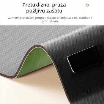 Kupaonska prostirka za kupaonicu s motivom bananovog lista, od diatomske gline, upija vlagu, brzo se suši, protuklizna, posebnog oblika, s motivom biljaka i cvijeća