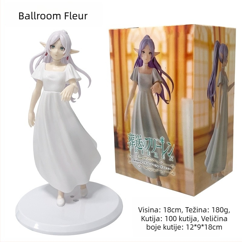 Zbirka figurica Lily's Ball Dress — Čarobna tema, Anime-inspiriran dizajn, PVC materijal, 18+ kolekcionari