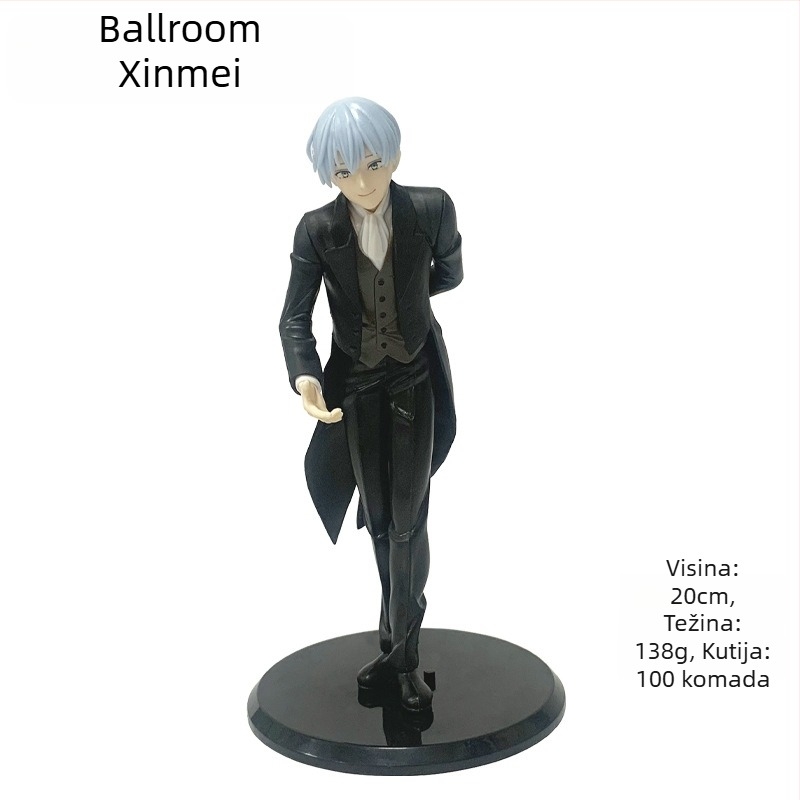 Zbirka figurica Lily's Ball Dress — Čarobna tema, Anime-inspiriran dizajn, PVC materijal, 18+ kolekcionari