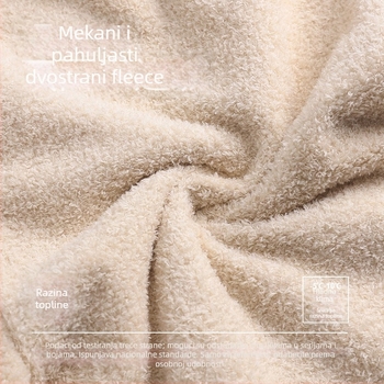 Trudničke pidžama hlače, debeli flis iznutra, duge, opuštenog kroja, toplo, poliester 95%+