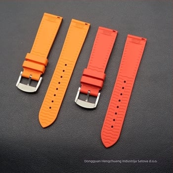 Remen za sat od tekućeg silikona — univerzalna kompatibilnost, Hengchuang, za Rolex Submariner Oyster Diver, muški stil