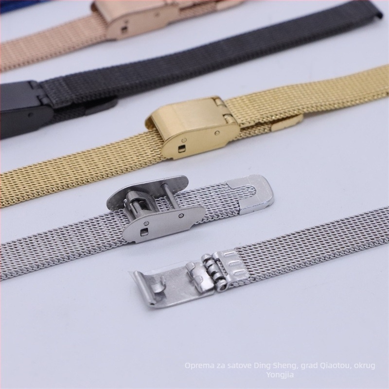 Ženski sat s remenom od nehrđajućeg čelika, Milanska mreža, Talin, Zima 2023