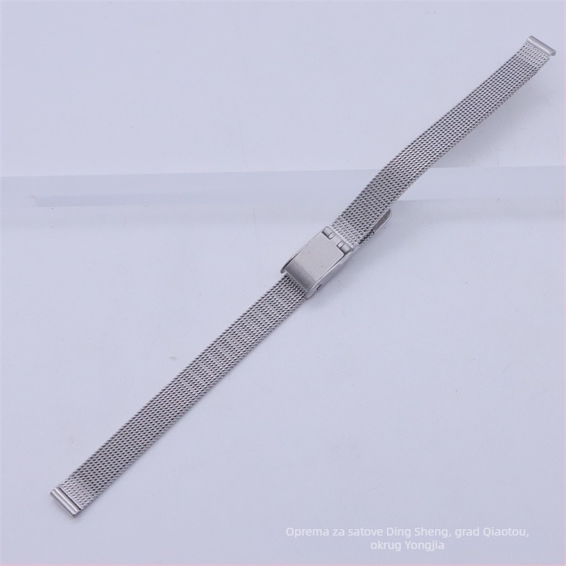 Ženski sat s remenom od nehrđajućeg čelika, Milanska mreža, Talin, Zima 2023