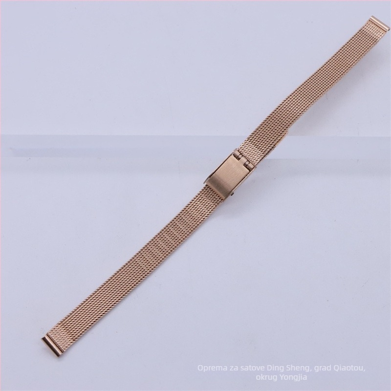 Ženski sat s remenom od nehrđajućeg čelika, Milanska mreža, Talin, Zima 2023