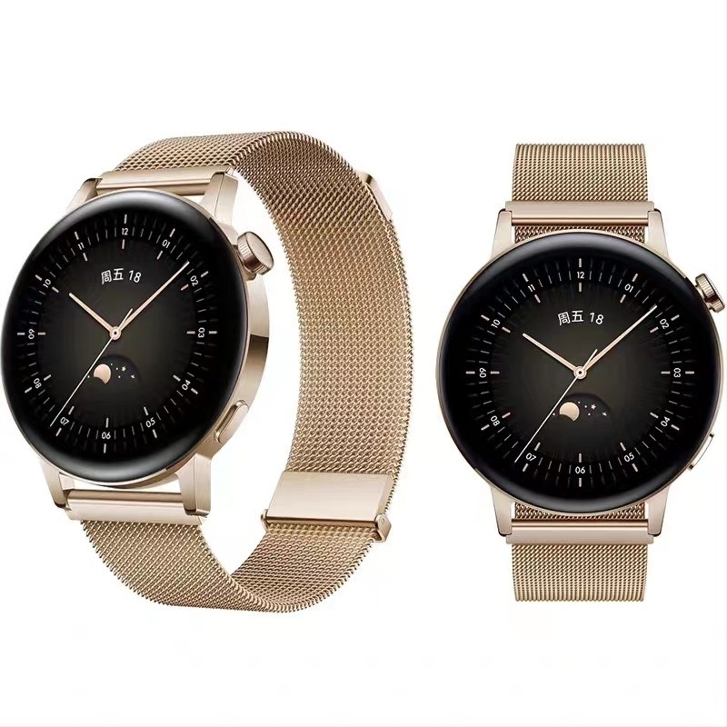 Milanese remen od nehrđajućeg čelika s dvostrukim magnetnim zatvaračem za Huawei GT3/GT2