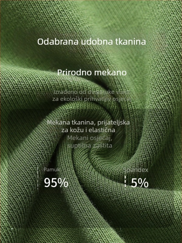 Majica kratkih rukava, uski kroj, okrugli ovratnik, 95% pamuk