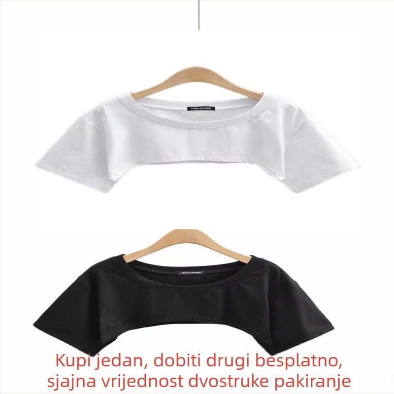 Pamukasta majica s kratkim rukavima, opuštenog kroja, okrugli izrez, gradski stil.