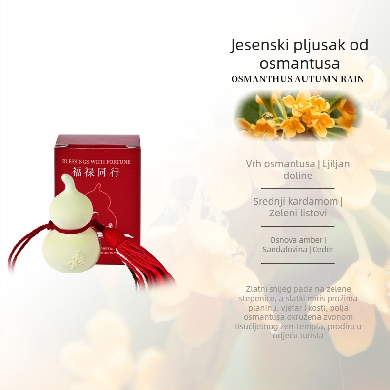 Prilagođeni auto ukras od gipsa u kineskom stilu – aromaterapija, uklanjanje mirisa, unutarnja dekoracija