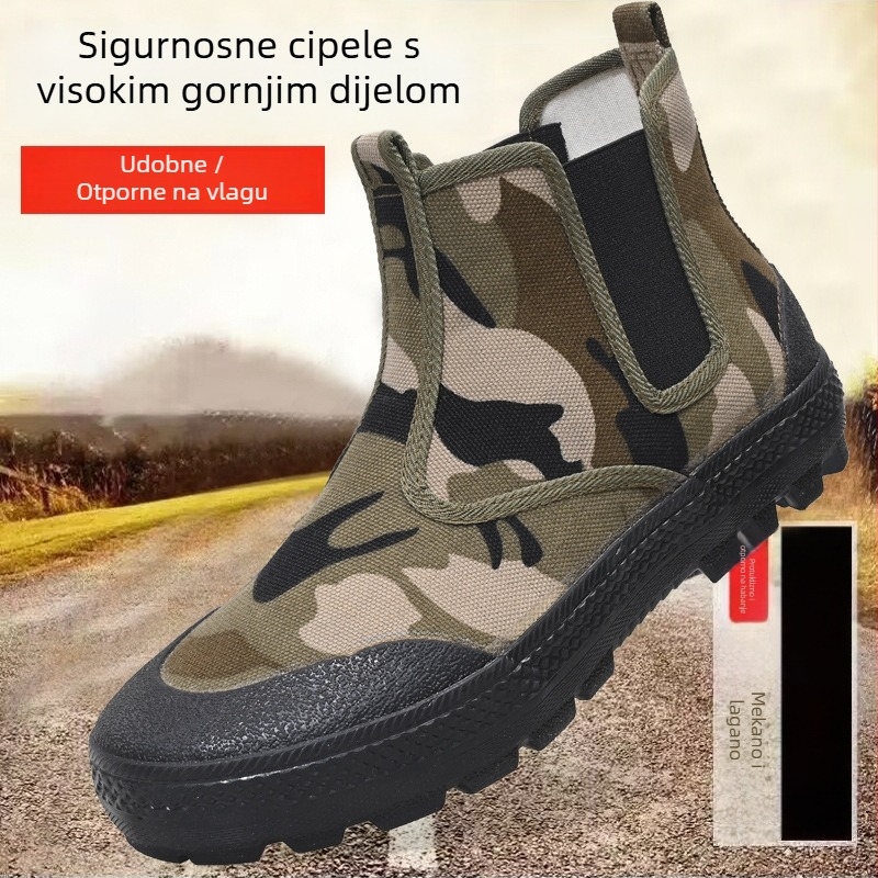 Slip-on tenisice od platna, unisex, prozračne, gumena potplat, EVA ulošak, vulkanizirani potplat, proljeće 2025 izdanje