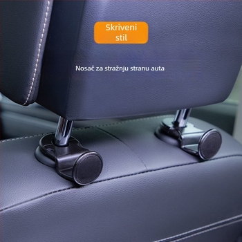 Skrivene auto kukice za pohranu na stražnjem naslonu, držači za unutarnje ukrase (Materijal: legura; Funkcija: Aroma; Stil: Cartoon; Klasifikacija: Auto ukrasi)