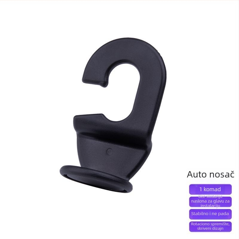 Skrivene auto kukice za pohranu na stražnjem naslonu, držači za unutarnje ukrase (Materijal: legura; Funkcija: Aroma; Stil: Cartoon; Klasifikacija: Auto ukrasi)