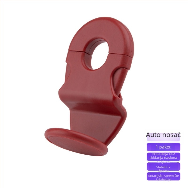 Skrivene auto kukice za pohranu na stražnjem naslonu, držači za unutarnje ukrase (Materijal: legura; Funkcija: Aroma; Stil: Cartoon; Klasifikacija: Auto ukrasi)