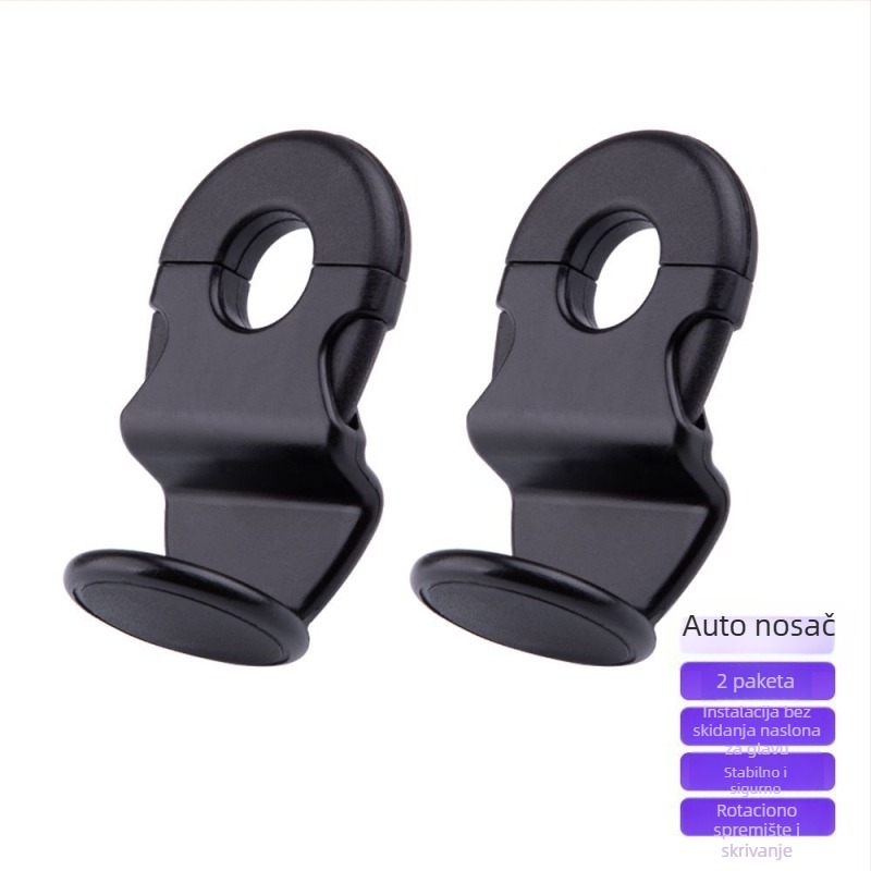 Skrivene auto kukice za pohranu na stražnjem naslonu, držači za unutarnje ukrase (Materijal: legura; Funkcija: Aroma; Stil: Cartoon; Klasifikacija: Auto ukrasi)