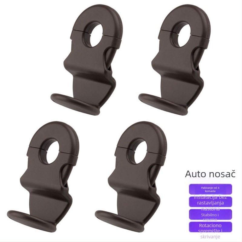 Skrivene auto kukice za pohranu na stražnjem naslonu, držači za unutarnje ukrase (Materijal: legura; Funkcija: Aroma; Stil: Cartoon; Klasifikacija: Auto ukrasi)