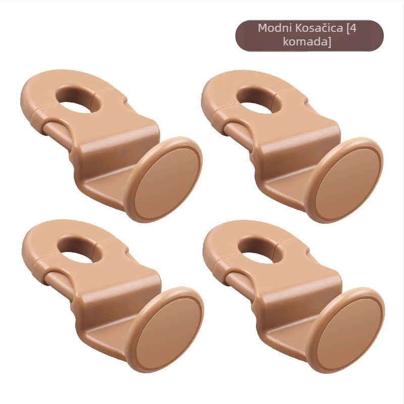 Skrivene auto kukice za pohranu na stražnjem naslonu, držači za unutarnje ukrase (Materijal: legura; Funkcija: Aroma; Stil: Cartoon; Klasifikacija: Auto ukrasi)