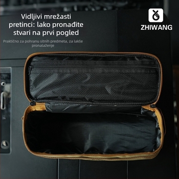 Torba za pohranu pribora za kampiranje – cilindrična, Oxford tkanina, višenamjenski organizator za putovanja i kuhinju