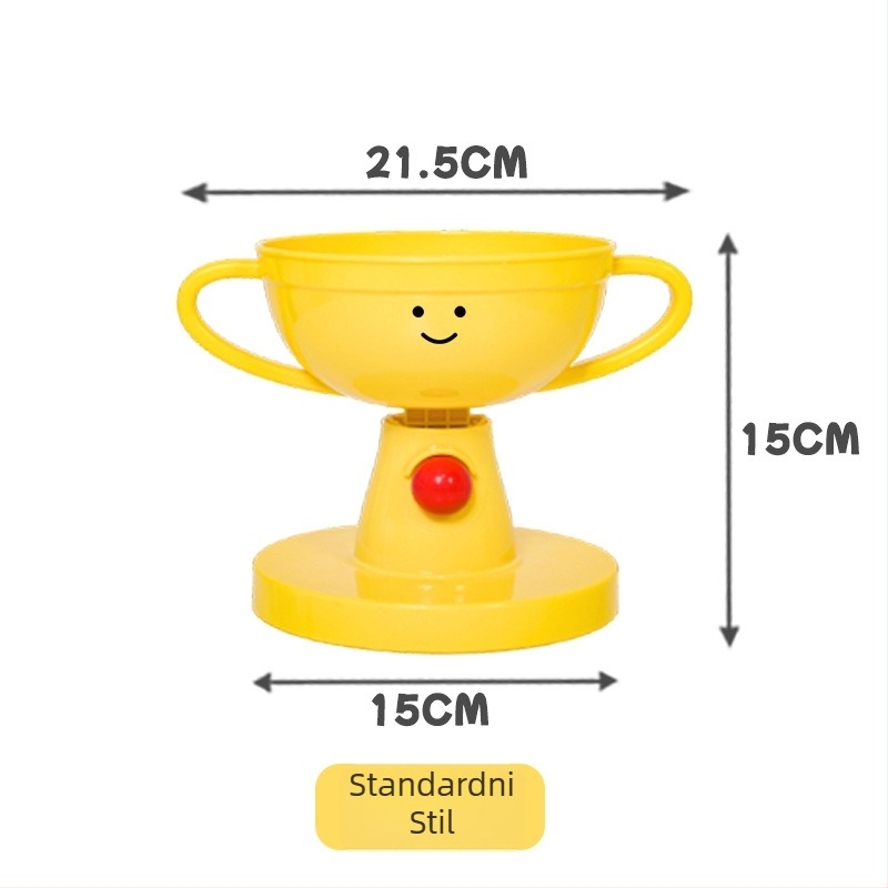 Miska za hranjenje mačaka, prilagodljiva, od plastike ili keramike, oprema za kućne ljubimce, jednostruko pakiranje