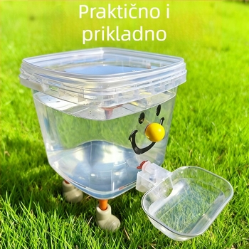 Posuda za vodu za kućne ljubimce, električni, plastična, univerzalno korištenje, velika kapacitet, automatsko hranjenje
