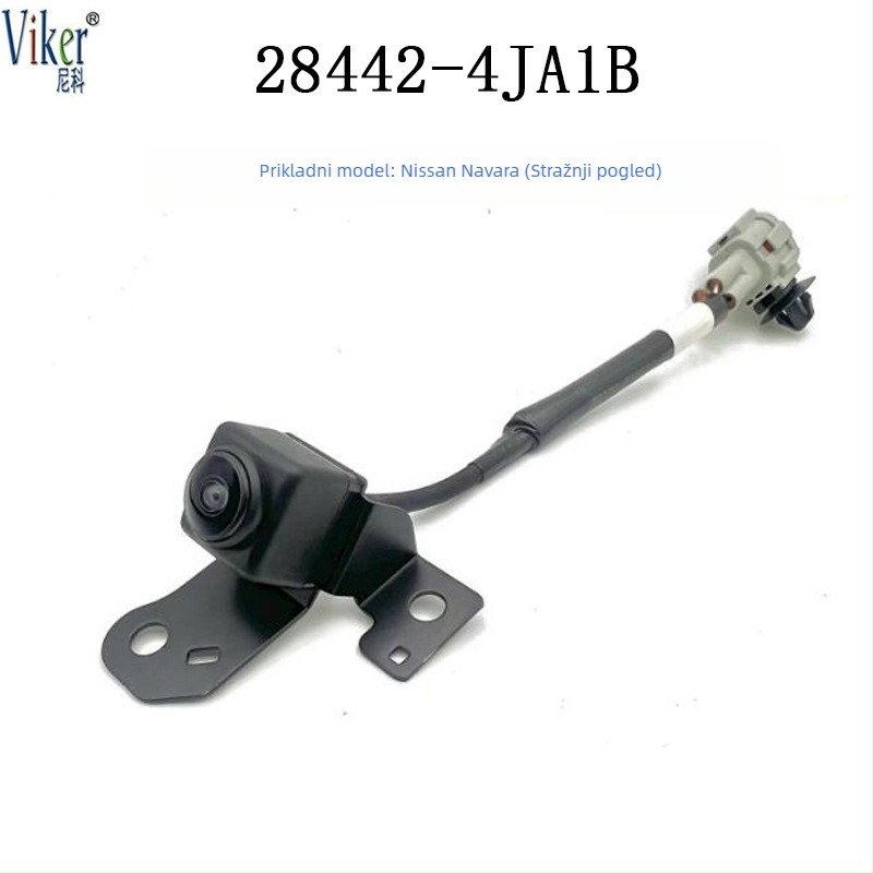 Zadnja kamera za Nissan Navara (2017-2024), 12V, podesiv kut 120-150°, rezolucija 480x600, 6W, Modeli: 28442-4JA1B / 28442-5RA2B / 28442-3WS0A, bez zaslona