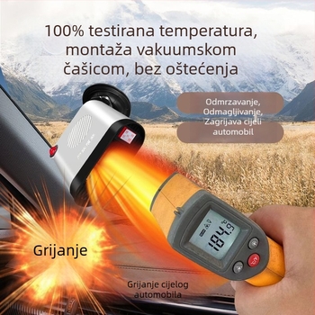Električni grijač vozila, defroster za tricikle i četverokotače, grijanje, odmrzavanje i odmagljivanje