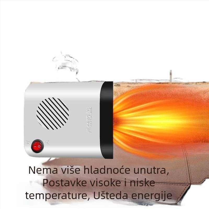 Električni grijač vozila, defroster za tricikle i četverokotače, grijanje, odmrzavanje i odmagljivanje
