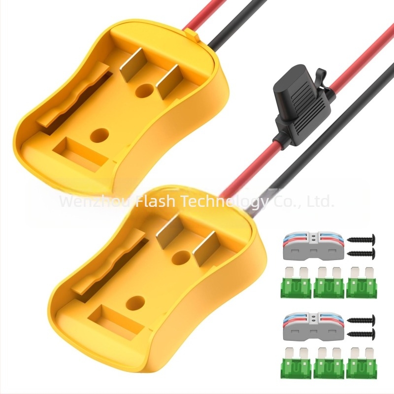 DeWalt 18V/20V litijeva baterija adapter za dječje električno vozilo — konektor kabelske instalacije