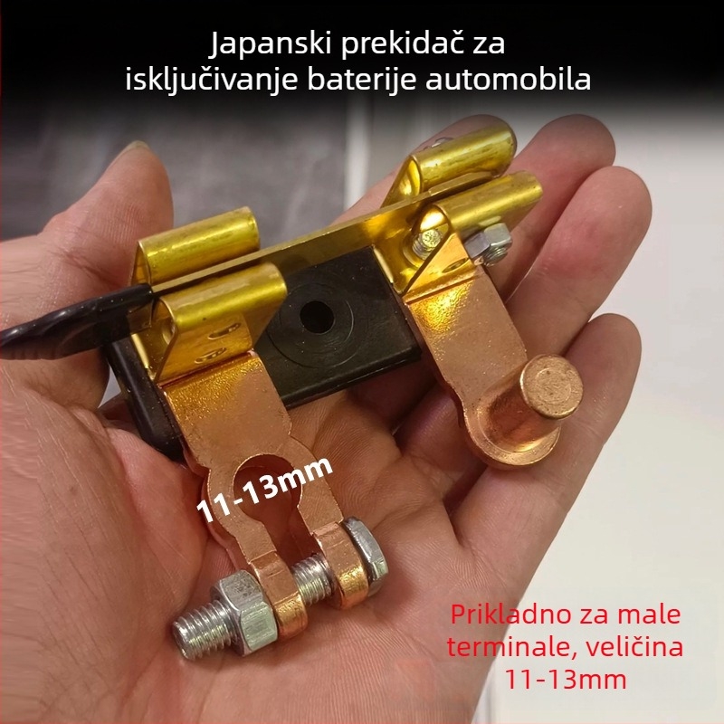 Japanskom stilu prekidač za isključivanje baterije automobila, s malom glavom, malim terminalom, zaštita od curenja