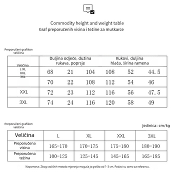Muški ljetni pidžama set: udoban kroj, top s kratkim rukavom i lagane hlače; sastav: viskoza-poliester-spandeks mješavina (47,5% viskoza, 47,5% poliestera, 5% spandeksa)