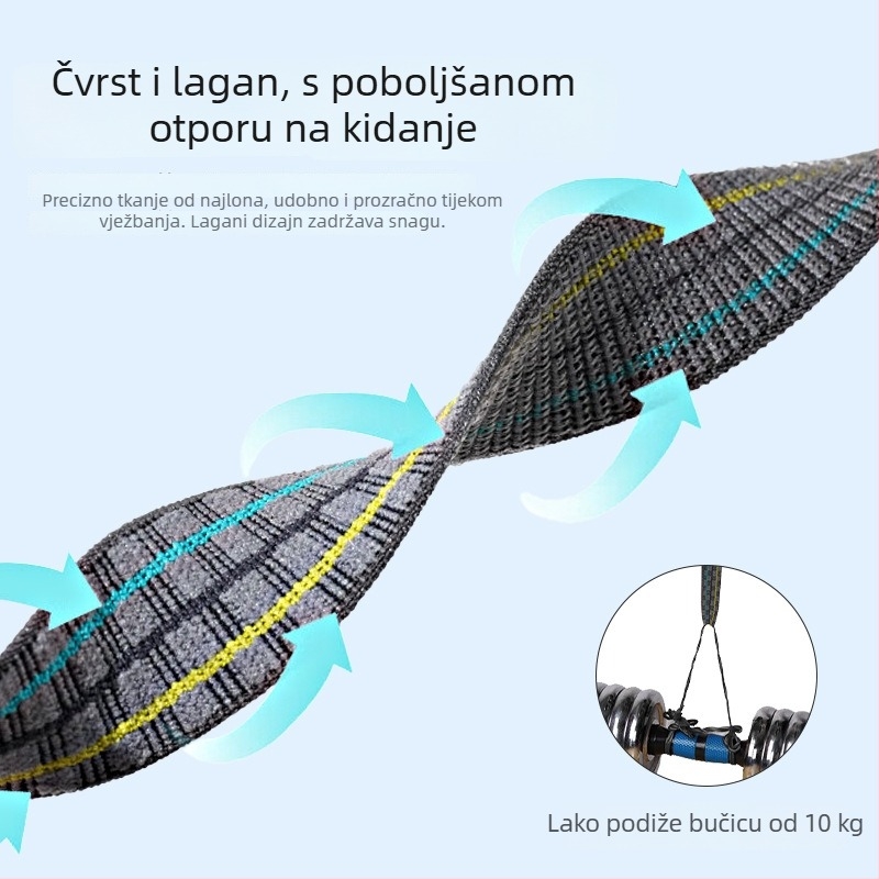 Najlon pleteni remen za sat Huawei Watch5 Pro/GT6/5; 22 mm sučelje; Velcro kopča; kompatibilno Samsung, Garmin, Huawei (Materijal: najlon; Sučelje: 22 mm; Kopča: Velcro; Kompatibilnost: Samsung, Garmin, Huawei)