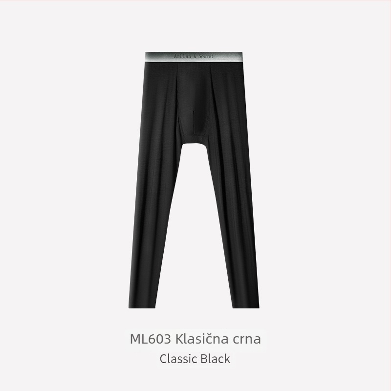 Muške termalne hlače Modal 60S, antistaticke, grijanje, bez šavova, podstava od pamuka